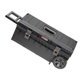 KS TOOLS 850.0389F Caisse à outils transportable 50L IP66 avec trolley intégré en polypropylène robuste (L.793 x l.385 x H.322 mm)