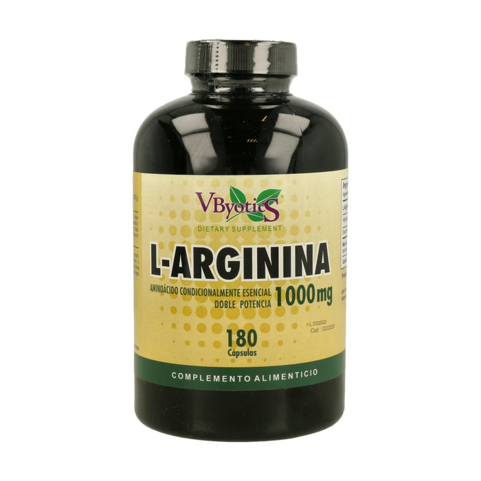 VBYOTICS L-Arginine 1000mg 180 capsules
