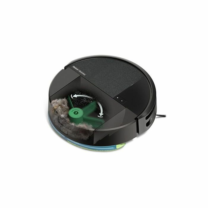 iRobot Roomba 205 Combo Compactor Aspirateur Robot Laveur - Noir