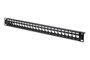 Digitus Panneau de brassage modulaire 24 ports 1U 19" Noir - Pour modules Keystone, normes réseau