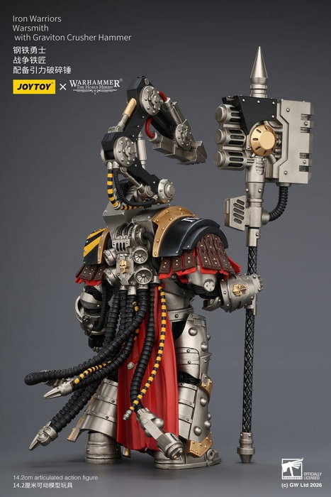 Joy Toy Warhammer The Horus Heresy Iron Warriors Warsmith figurine 14 cm