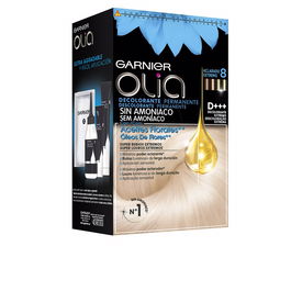 Garnier OLIA Coloration Permanente Sans Ammoniaque Teinte 5.0 Brun Clair, Brillance Éclatante, Couverture 100% Cheveux Blancs, 1 u