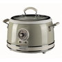 Ariete 2904/03 Olla Arrocera Multifonction Vintage Beige - Cuiseur à Riz, Cuisson Vapeur, Cuisson Lente et Chauffage 24h pour 10 Tasses