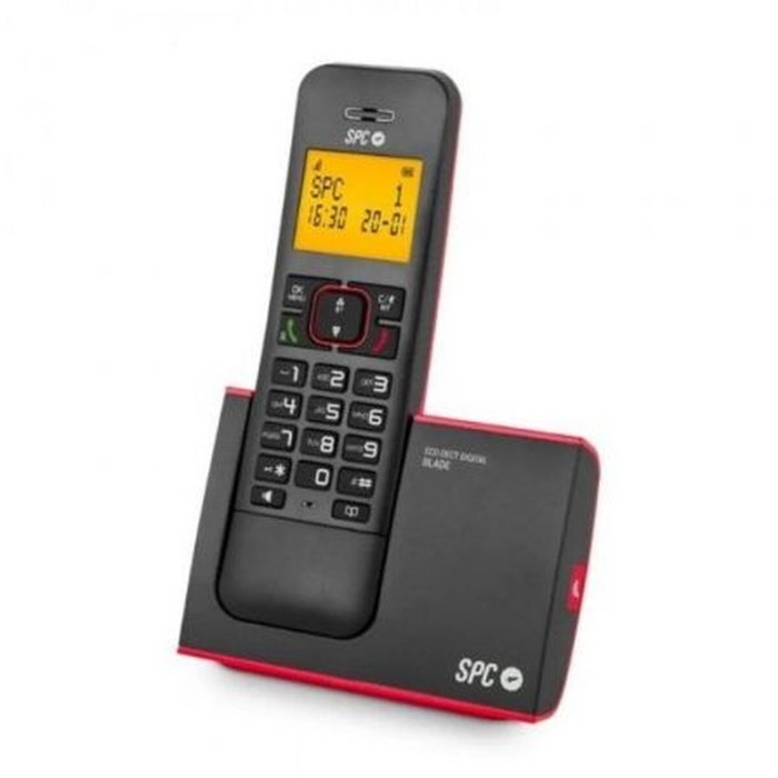 SPC 7290RC1 BLADE Téléphone fixe sans fil Rouge