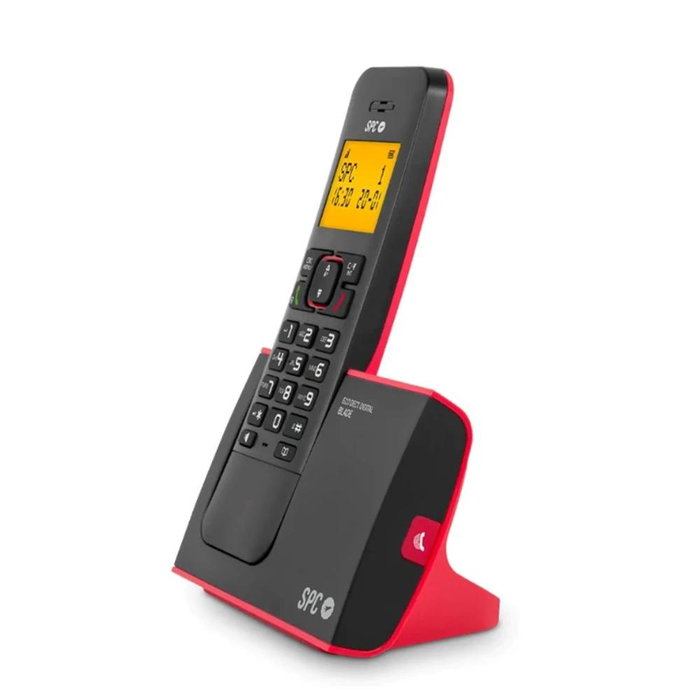 SPC Téléphone Fixe Sans Fil Dect Blade avec Mains Libres et Écran (Français, Anglais, etc.)