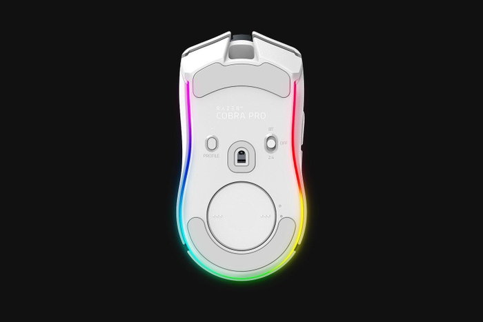 Razer Cobra Pro Blanc, Souris Gaming Sans Fil 30 000 DPI, RGB