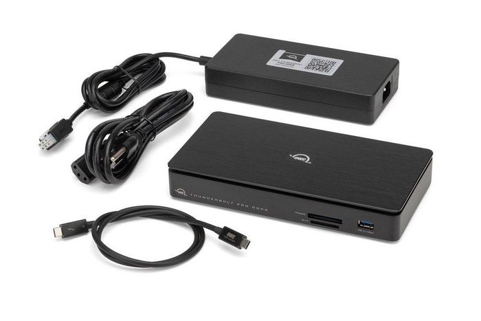 OWC Station d'accueil Thunderbolt Pro avec ports 10 Gb/s Ethernet, 8K, lecteurs CFexpress et SD, 2 ports Thunderbolt, 1 USB-C, 3 USB-A et charge 85W OWC Station d'accueil Thunderbolt Pro avec ports 10 Gb/s Ethernet, 8K, lecteurs CFexpress et SD, 2 ports Thunderbolt, 1 USB-C, 3 USB-A et charge 85W