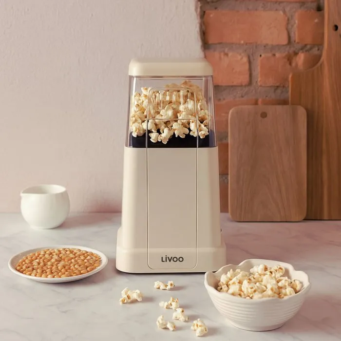 Livoo Machine à pop-corn DOM497C 1200 W sans huile