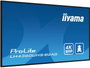 iiyama Moniteur digital UHD 43" 3840x2160, panneau VA, HDR, Android 11, haut-parleurs, ports HDMI/USB, WiFi, compatible 24/7, montage VESA inclus