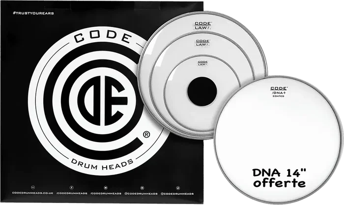 CODE Tom Pack Fusion Transparente 10,12,14 + Dna 14 Code Law CODE Tom Pack Fusion Transparente 10,12,14 + Dna 14 Code Law