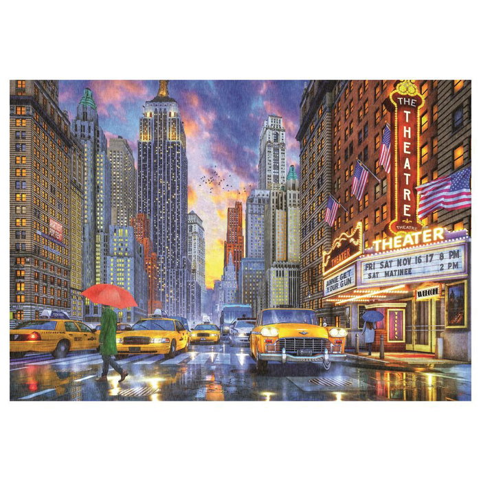 CLEMENTONI Puzzle Rainy Manhattan 2000 pièces CLEMENTONI Puzzle Rainy Manhattan 2000 pièces