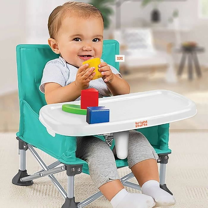 Bright Starts Pop ''N Sit Rehausseur de chaise Vert Bright Starts Pop ''N Sit Rehausseur de chaise Vert