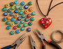 Innspiro Mix de perles milflores modèles et couleurs assortis (env. 240 unités)
