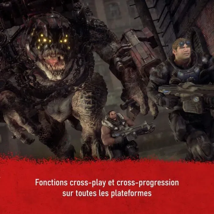 Microsoft Gears of War: Reloaded - Jeu PS5 - Réinvention du classique en 3e personne avec graphismes nouvelle génération, narration retravaillée, campagne et multijoueur