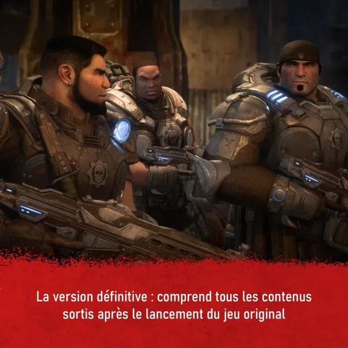 Microsoft Gears of War: Reloaded - Jeu PS5 - Réinvention du classique en 3e personne avec graphismes nouvelle génération, narration retravaillée, campagne et multijoueur
