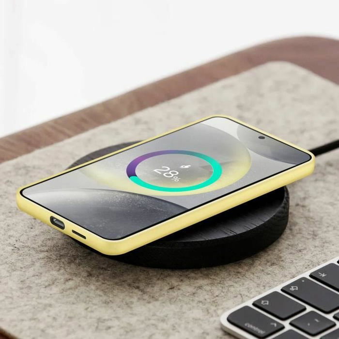 Samsung Étui Kindsuit pour Samsung Galaxy S25 Plus Doré