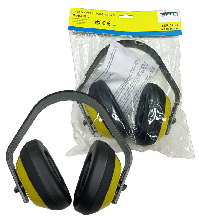 SIFER Protection auditive ajustable SNR 25 en sac SIFER Protection auditive ajustable SNR 25 en sac