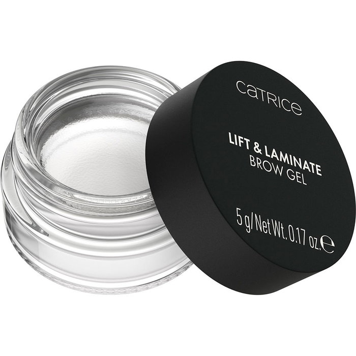 Catrice Gel à Sourcils LIFT & LAMINATE n°010 5 g - Gel fixant transparent pour un effet laminé, volume et tenue professionnelle