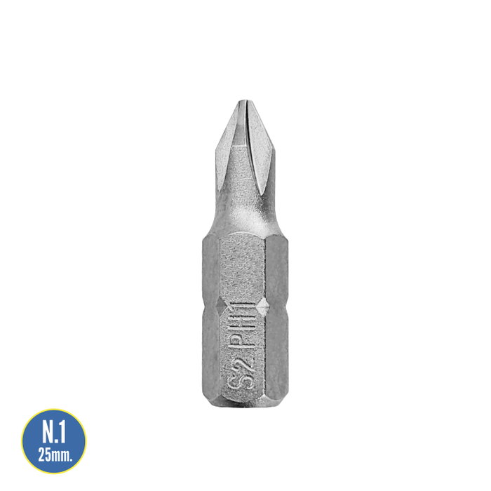 WOLFPACK LINEA PROFESIONAL Lot de 50 pointes Phillips N.1