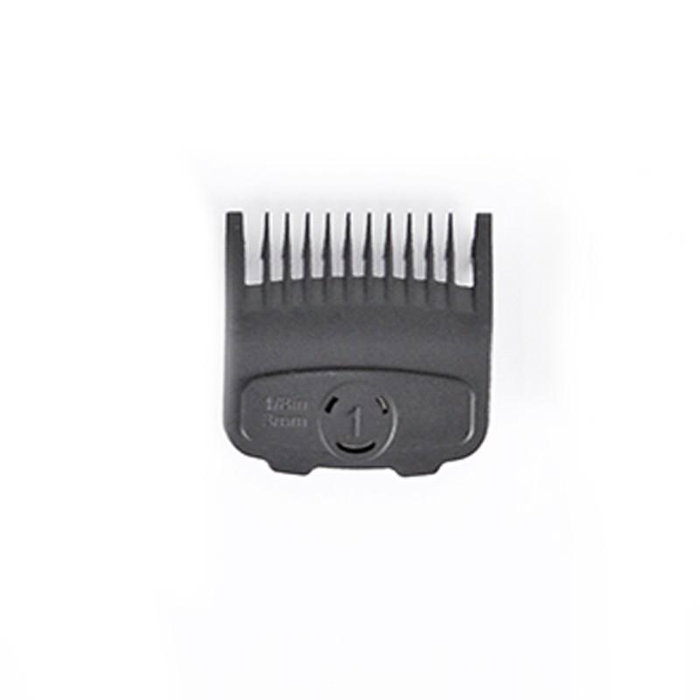 Perfect Beauty Peine magnétique universel 3 mm King Magnetic N°1 pour machine de coupe, clip métal, dents arrondies Perfect Beauty Peine magnétique universel 3 mm King Magnetic N°1 pour machine de coupe, clip métal, dents arrondies