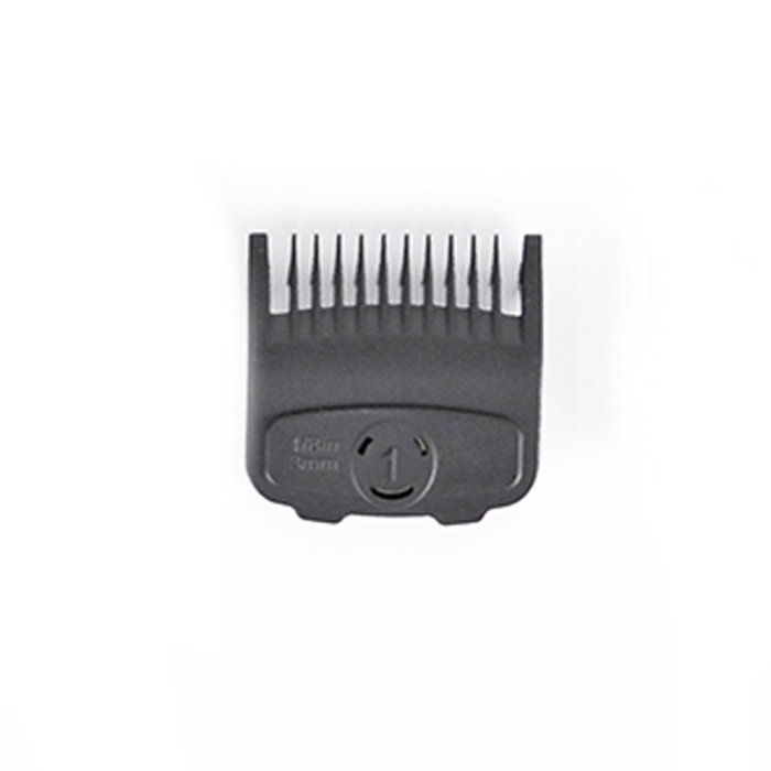 Perfect Beauty Peine magnétique universel 3 mm King Magnetic N°1 pour machine de coupe, clip métal, dents arrondies Perfect Beauty Peine magnétique universel 3 mm King Magnetic N°1 pour machine de coupe, clip métal, dents arrondies