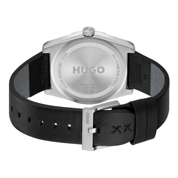 HUGO BOSS Montre Analogique 1530437 en Acier et Cuir HUGO BOSS Montre Analogique 1530437 en Acier et Cuir
