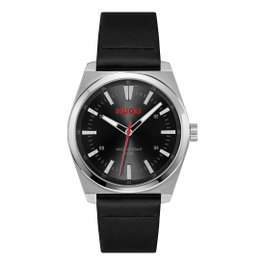 HUGO BOSS Montre Analogique 1530437 en Acier et Cuir