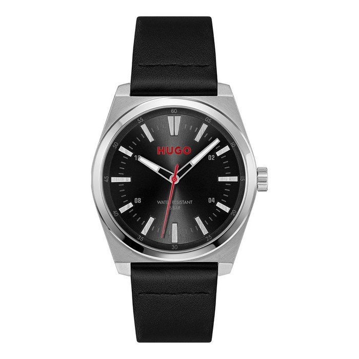 HUGO BOSS Montre Analogique 1530437 en Acier et Cuir HUGO BOSS Montre Analogique 1530437 en Acier et Cuir