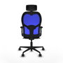 Piqueras y Crespo Chaise de Bureau 2D036N2 Blue marine