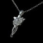 Weta Workshop Le Seigneur des Anneaux réplique 1/1 pendentif & collier Arwen Etoile du Soir (argent sterling)