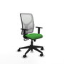 PIQUERAS Y CRESPO Chaise Motilla Synchro Vert Maille Blanc