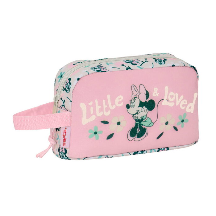 SAFTA Thermos Porte-repas Minty Minnie Disney, 21.5 cm, Isolation aluminium, Compartiment zippé, Poignée latérale SAFTA Thermos Porte-repas Minty Minnie Disney, 21.5 cm, Isolation aluminium, Compartiment zippé, Poignée latérale