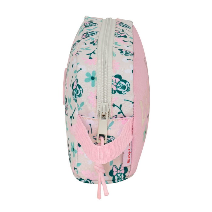 SAFTA Thermos Porte-repas Minty Minnie Disney, 21.5 cm, Isolation aluminium, Compartiment zippé, Poignée latérale SAFTA Thermos Porte-repas Minty Minnie Disney, 21.5 cm, Isolation aluminium, Compartiment zippé, Poignée latérale