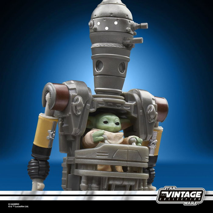 Hasbro Star Wars The Vintage Collection Pack de 3 Figurines IG-12, Grogu & Anzellan