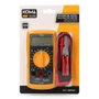 Koma Tools Multimètre Digital CAT III 300 V, 68 x 28 x 136 mm, Mesure Diode Résistance Continuité Courant Continu et Alternatif