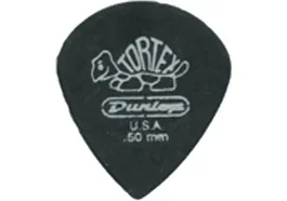 DUNLOP Pack de 12 médiators Tortex Jazz Pitch Black - 0,50mm