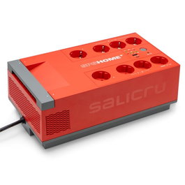 Salicru Sps 1000 Home+ 1000 VA / 600 W Onduleur Line Interactive, 8 Prises Schuko, Chargeur USB