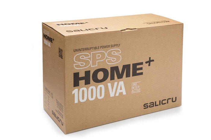 Salicru Sps 1000 Home+ 1000 VA / 600 W Onduleur Line Interactive, 8 Prises Schuko, Chargeur USB Salicru Sps 1000 Home+ 1000 VA / 600 W Onduleur Line Interactive, 8 Prises Schuko, Chargeur USB