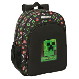 Cartable Minecraft Noir 32 x 38 x 12 cm