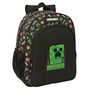 Cartable Minecraft Noir 32 x 38 x 12 cm