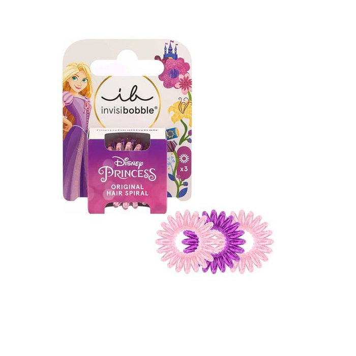 Invisibobble - Coletier Invisibobble Kids Original Disney Rapunzel - Pack de 3 Pièces - Effet Paillettes - Ficelle à Cheveux Sans Marque Invisibobble - Coletier Invisibobble Kids Original Disney Rapunzel - Pack de 3 Pièces - Effet Paillettes - Ficelle à Cheveux Sans Marque