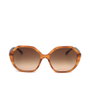 Kate Spade WAVERLY-G-S-EX4 Lunettes de soleil rectangulaires marron
