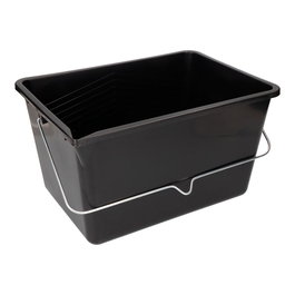 Koma Tools Seau à peinture plastique 12 L avec bec verseur et surface striée 353 x 250 x 205 mm