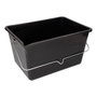 Koma Tools Seau à peinture plastique 12 L avec bec verseur et surface striée 353 x 250 x 205 mm