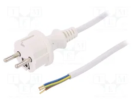 PLASTROL Câble d'alimentation H05VV-F 3x1mm² 3m