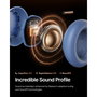 Baseus Inspire XH1 Casque sans fil avec réduction de bruit, Bleu