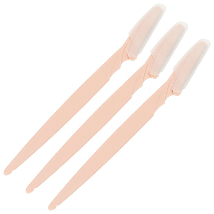 Cosmetic Club Jeu de 3 rasoirs faciaux pour dermaplaning Cosmetic Club Jeu de 3 rasoirs faciaux pour dermaplaning