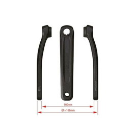 Fsa Jeu de manivelles CK-320/ISIS E-BIKE BOSCH GEN4 160 AL