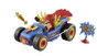 Playmobil Funstars Racing Luchador - Set de Figurine avec Kart, Trophée et Écudo