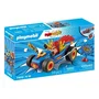 Playmobil 71632 Figurine Catcheur et Kart avec Accessoires - Funstars - 39 Pièces - Jeu de Construction - Dès 4 Ans